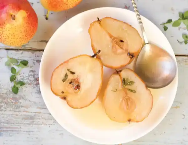 Sandra Reynolds | Thyme Roasted Pears